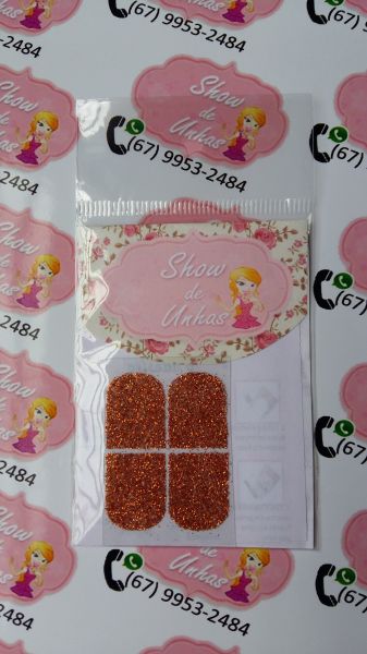 Glitter Laranjado