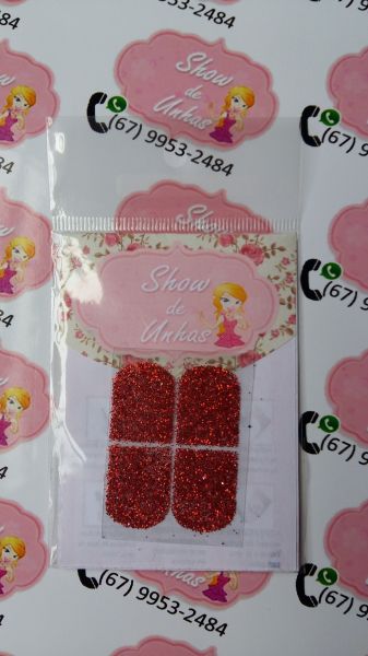Glitter Vermelho
